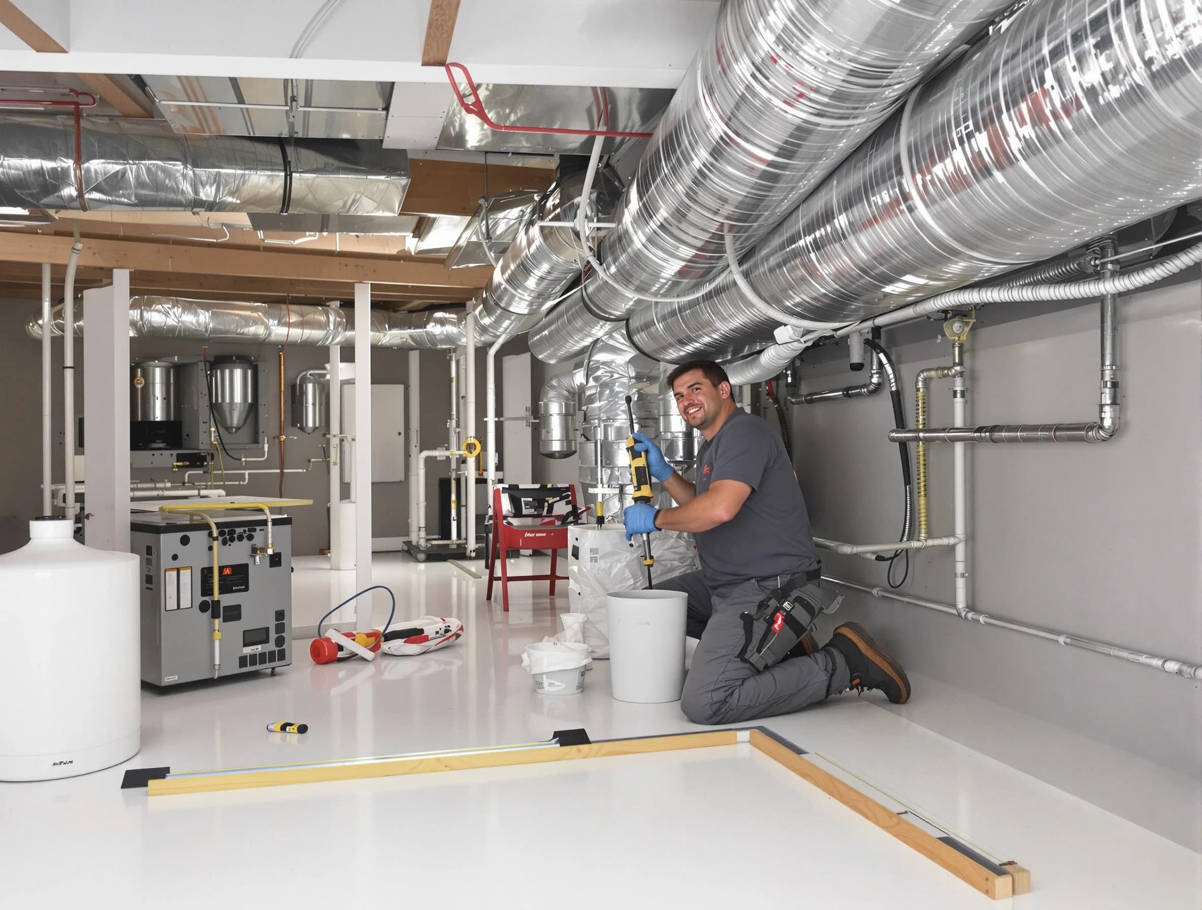 Professional duct sealing service by Nashville Air Duct Cleaning in Nashville