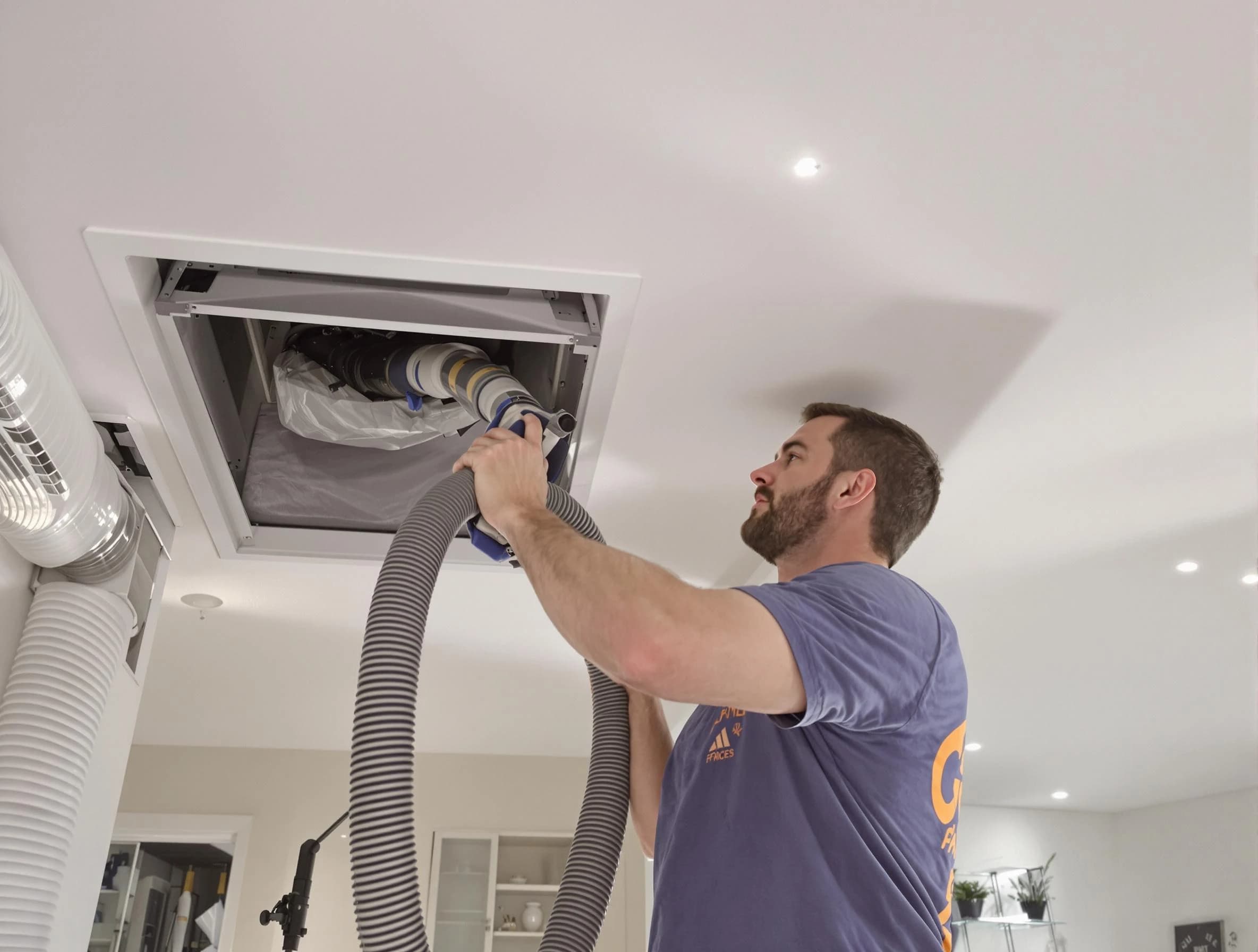 Precision indoor duct cleaning by Nashville Air Duct Cleaning in Nashville