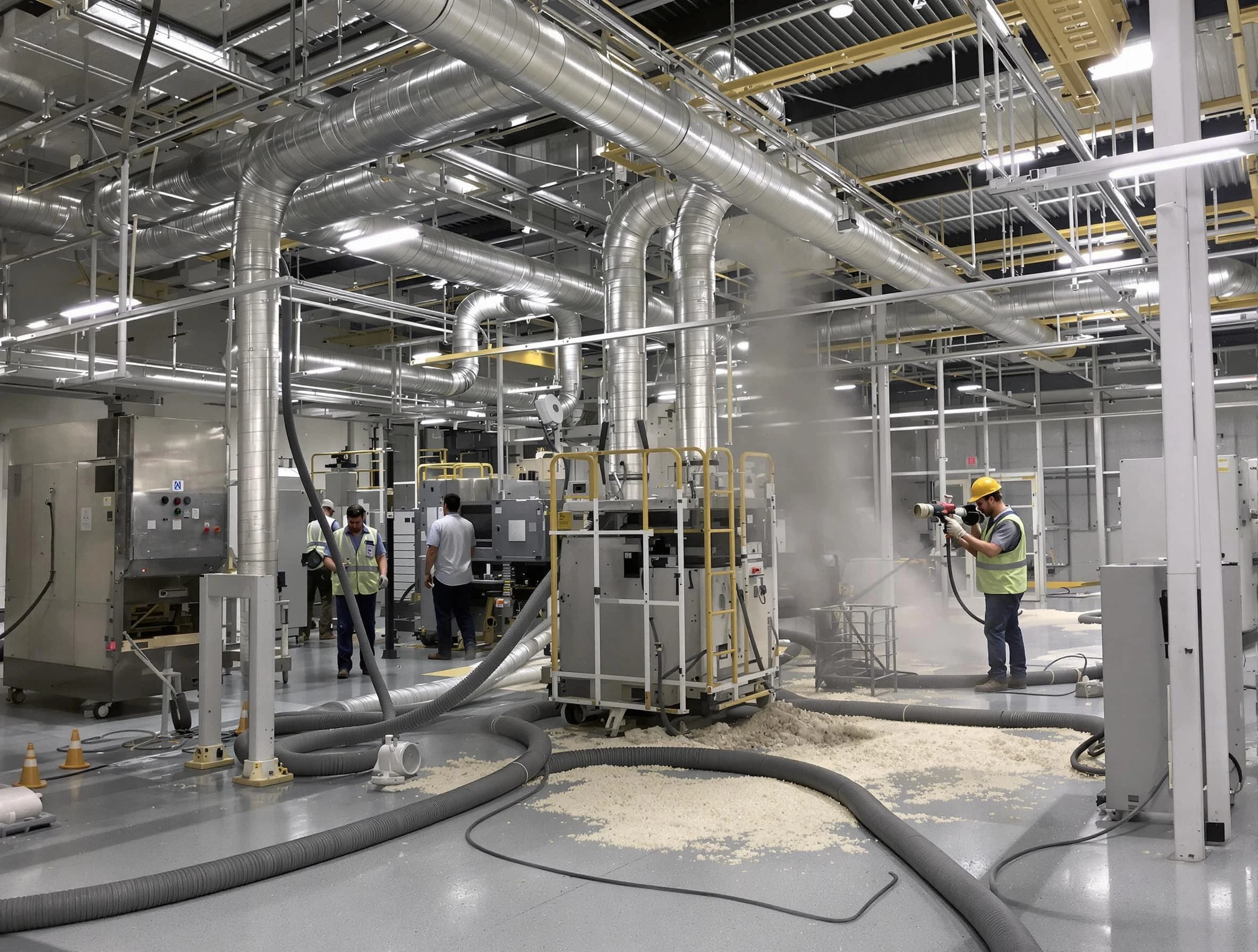 Heavy-duty industrial duct cleaning by Nashville Air Duct Cleaning in Nashville