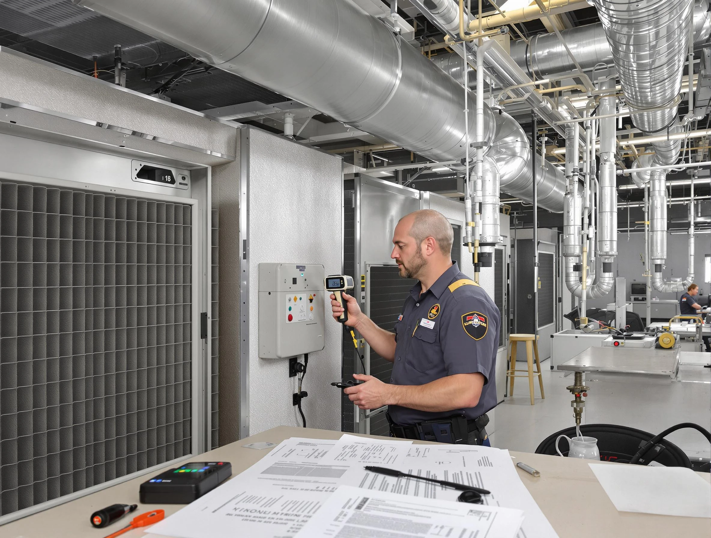 Professional filter system inspection by Nashville Air Duct Cleaning in Nashville