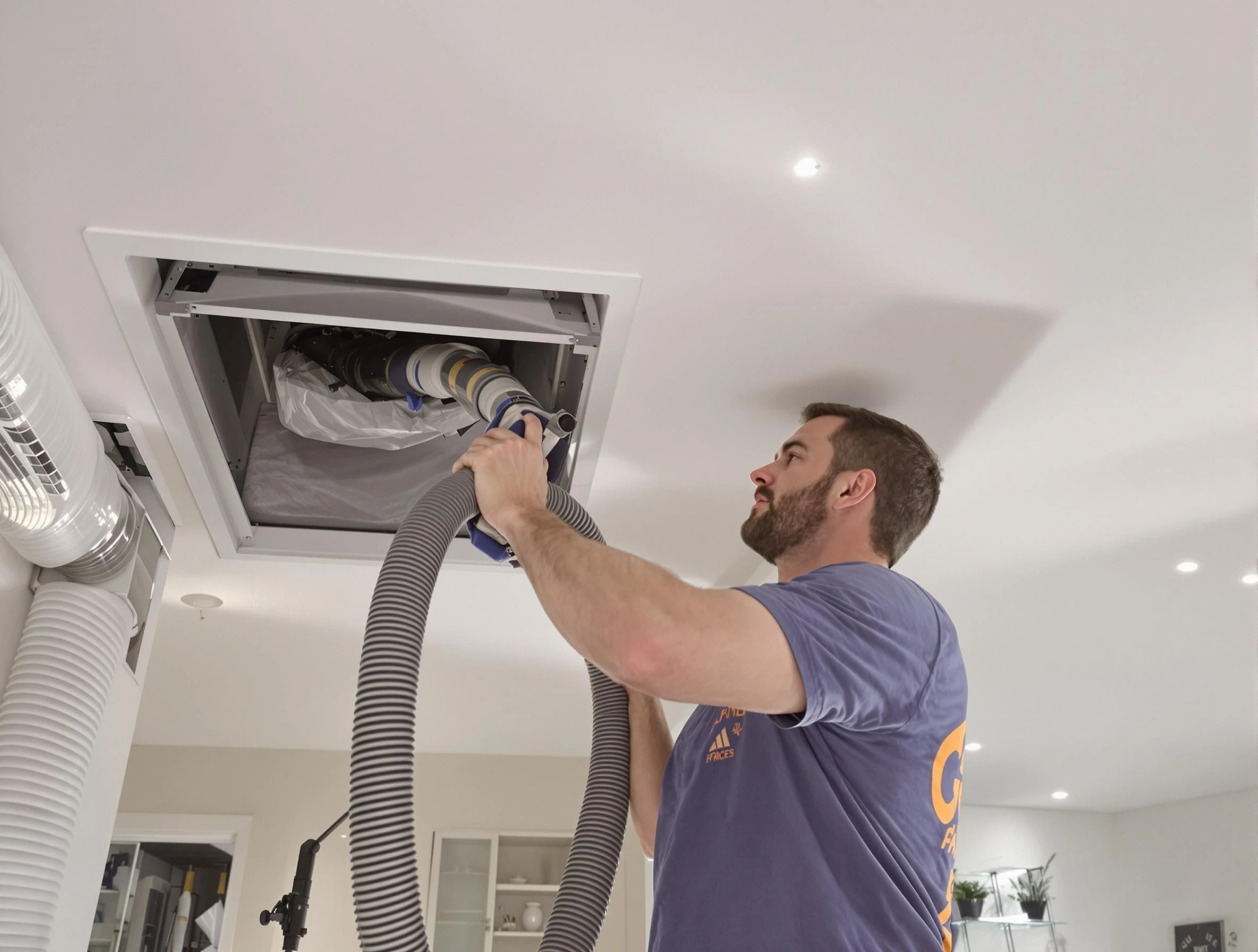 Precision indoor duct cleaning by Nashville Air Duct Cleaning in Nashville