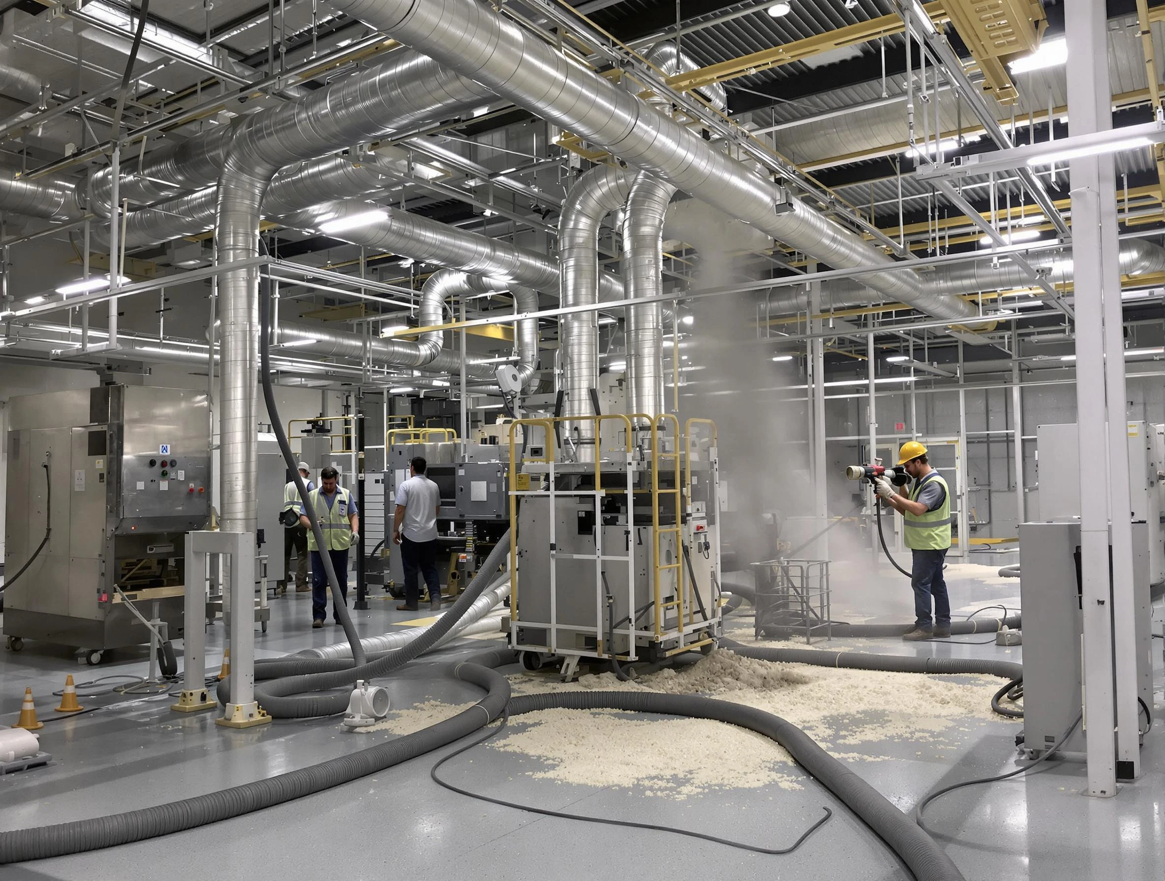 Heavy-duty industrial duct cleaning by Nashville Air Duct Cleaning in Nashville